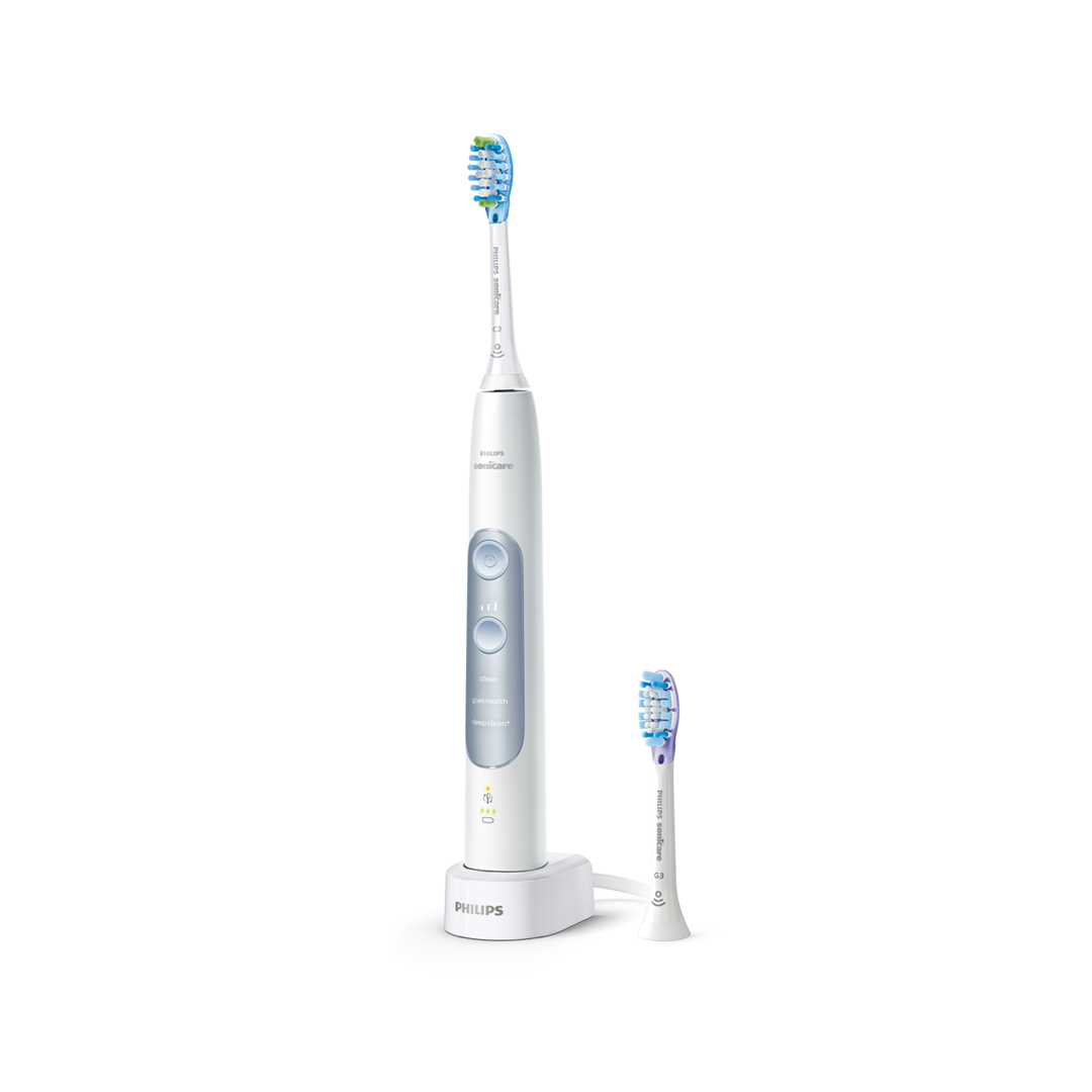 Philips Sonicare Expert Clean 7300 Electric Power Toothbrush HX9683/01 ...