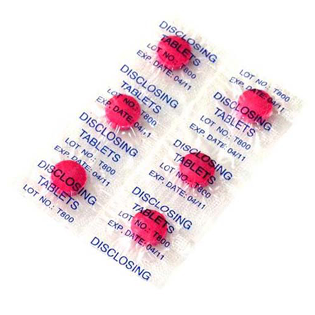 Caredent Plaque Disclosing Red Colour Tablets 100pk The House Of Mouth™ 