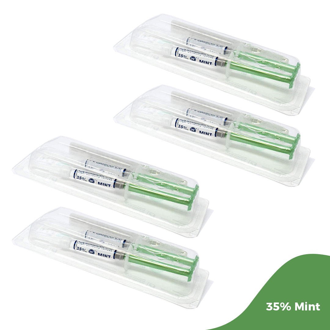 Opalescence 35% MINT Carbamide Peroxide 1.2ml Teeth Whitening Gel Syringes  - 8-x-1-2ml-syringes