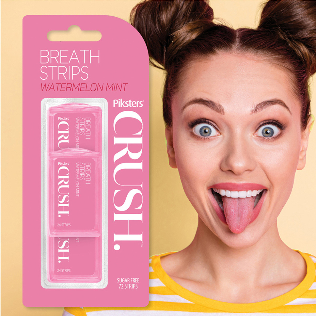 Piksters CRUSH Breath Strips - Watermelon Flavour